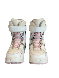 Used Burton FREESTYLE Girls Snowboard Boots None Junior 03