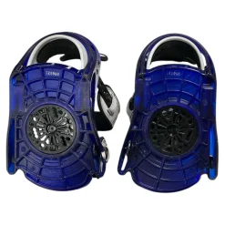 Used Burton FREESTYLE JR BINDINGS Boys Binding Only Navy Blue SM