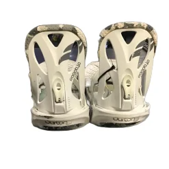 Used Burton FREESTYLE Mens Binding Only White LG