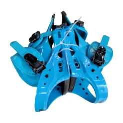 Used Burton FREESTYLE SNOWBOARD BINDINGS Mens Binding Only Royal Blue LG