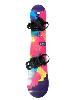 Used Burton GENIE Womens Board/Bindings Purple 147 cm