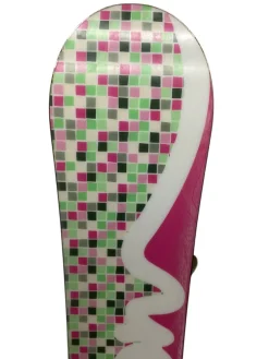 Used Burton GIRL Girls Board/Binding White 132 cm