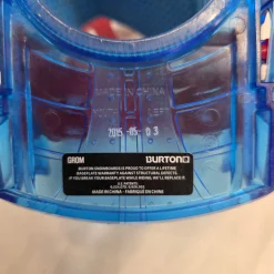 Used Burton GROM Boys Binding Only Royal Blue XS