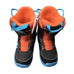 Used Burton GROM BOYS SB BOOTS YTH 3 Boys Snowboard Boots Black Junior 03