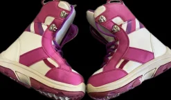 Used Burton GROM LACE Girls Snowboard Boots None Junior 04