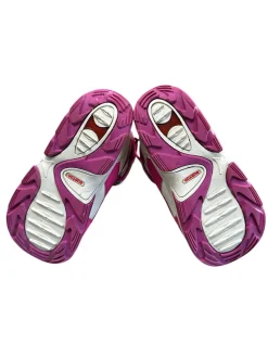 Used Burton GROM LACE Girls Snowboard Boots Pink Junior 05
