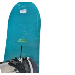 Used Burton HIGH SPIRITS 153 W/UNION ROSA BINDINGS Womens Board/Bindings Teal 153 cm