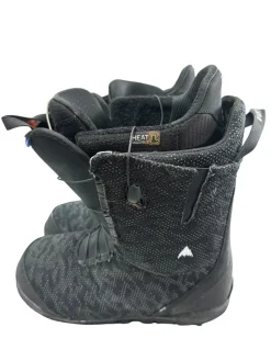 Used Burton IMPRINT 3 Mens Snowboard Boots Black Senior 13