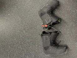 Used Burton IMPRINT 2 Mens Snowboard Boots Black Senior 13
