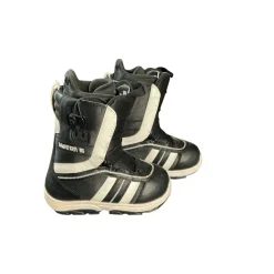 Used Burton IMPRINT Boys Snowboard Boots Black Junior 04