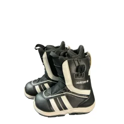 Used Burton IMPRINT Boys Snowboard Boots Black Junior 04