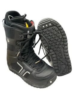 Used Burton INVADER Mens Snowboard Boots Black Senior 10