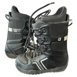 Used Burton INVADER Mens Snowboard Boots Black Senior 9.5