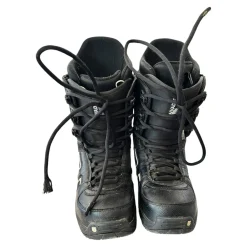 Used Burton INVADER Mens Snowboard Boots Black Senior 9.5