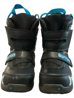 Used Burton KIDS GROM Boys Snowboard Boots None Junior 04