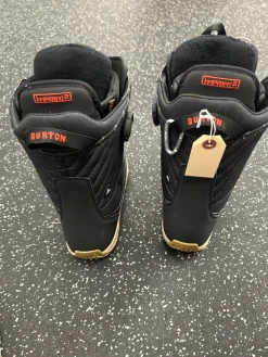 Used Burton LIMELIGHT BOA Womens Snowboard Boots Black Senior 7.5