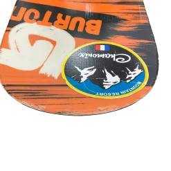Used Burton LTR 120 Boys Board/Binding Orange 120 cm