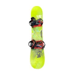 Used Burton LTR 130 Boys Snowboard Only Green 130 cm