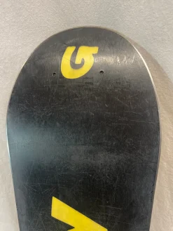 Used Burton LTR 100 Boys Snowboard Only Yellow 100 cm