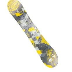 Used Burton LTR 134 Boys Snowboard Only Yellow 134 cm