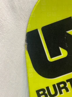 Used Burton LTR100 Boys Snowboard Only Yellow 100 cm