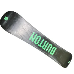 Used Burton LTR 155W Mens Snowboard Only Green 155 cm