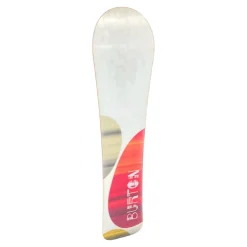 Used Burton LUX Womens Board/Bindings White 147 cm