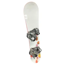 Used Burton LUX Womens Board/Bindings White 147 cm