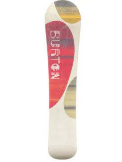Used Burton LUX Womens Snowboard Only White 150 cm