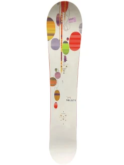 Used Burton LUX Womens Snowboard Only White 150 cm