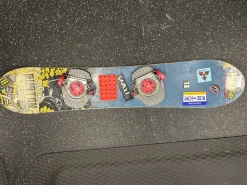 Used Burton Mens Board/Bindings Orange 135 cm