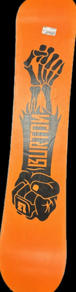 Used Burton Mens Board/Bindings Orange 135 cm