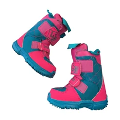 Used Burton MINI-GROM YOUTH 10 SB BOOTS Girls Snowboard Boots Pink Youth 10.0