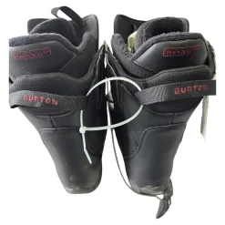 Used Burton MINT WOMENS QUICK LACE BOOTS Womens Snowboard Boots Black Senior 7