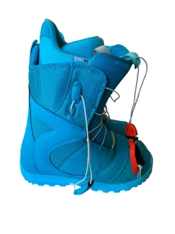 Used Burton MINT Womens Snowboard Boots Carolina Blue Senior 8