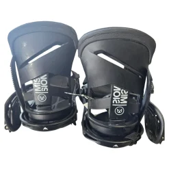 Used Burton MISSION BINDINGS LG Mens Binding Only Black LG