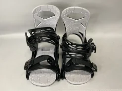 Used Burton MISSION Mens Binding Only Black SM