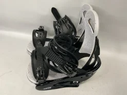 Used Burton MISSION Mens Binding Only Black SM