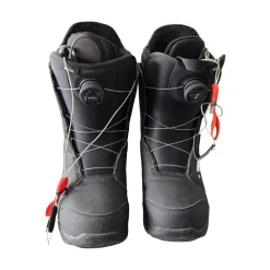 Used Burton MOTO BOA SZ 13 Mens Snowboard Boots Black Senior 13