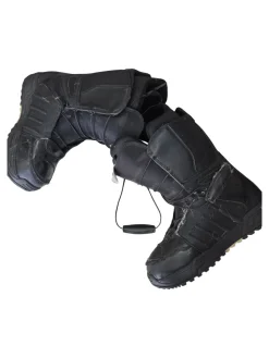 Used Burton MOTO BOOTS SZ8 Mens Snowboard Boots Black Senior 8
