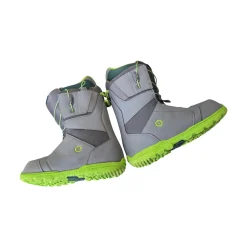Used Burton MOTO SNOWBOARD BOOTS SZ 11 Mens Snowboard Boots Grey Senior 11