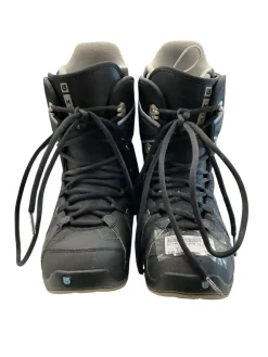 Used Burton MOTO WMNS SZ 8.5 Womens Snowboard Boots Black Senior 8.5