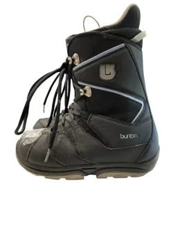 Used Burton MOTO WMNS SZ 8.5 Womens Snowboard Boots Black Senior 8.5