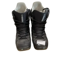 Used Burton MOTO Womens Snowboard Boots Black Senior 9