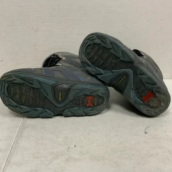 Used Burton MOTO Womens Snowboard Boots Navy Blue Senior 10