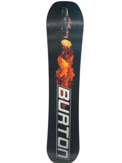 Used Burton PROCESS Boys Snowboard Only White 130 cm