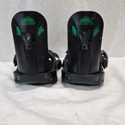 Used Burton PROGRESSION Boys Binding Only Black XS