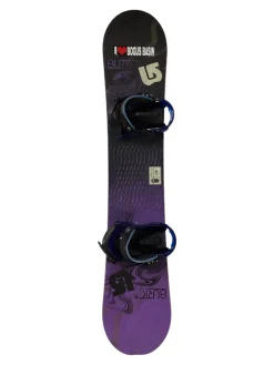 Used Burton PROGRESSION Boys Board/Binding Purple 138 cm