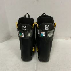 Used Burton PROGRESSION BOA Mens Snowboard Boots Black Senior 11.5