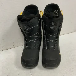 Used Burton PROGRESSION BOA Mens Snowboard Boots Black Senior 11.5